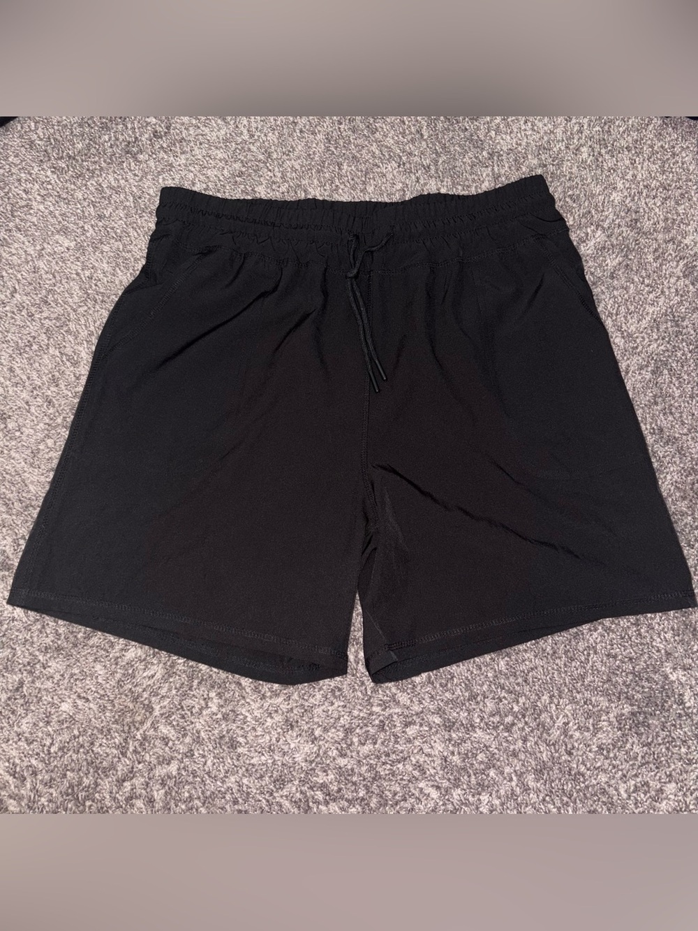 Beverly Hills Polo Club Black Athletic Drawstring Shorts
